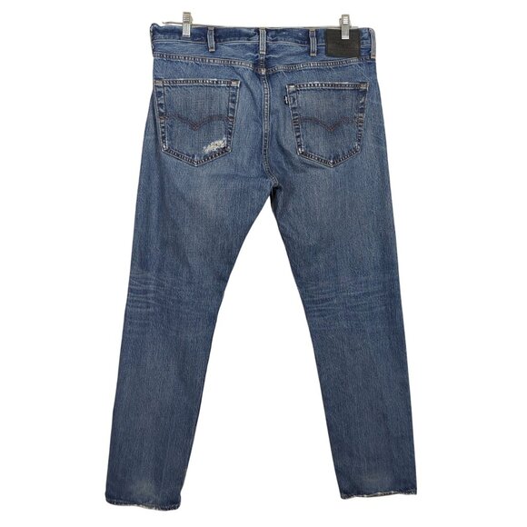 Levi’s Made & Crafted 501 Taper Jeans Men’s 38x34 Made in Japan Premium Denim - Picture 2 of 16